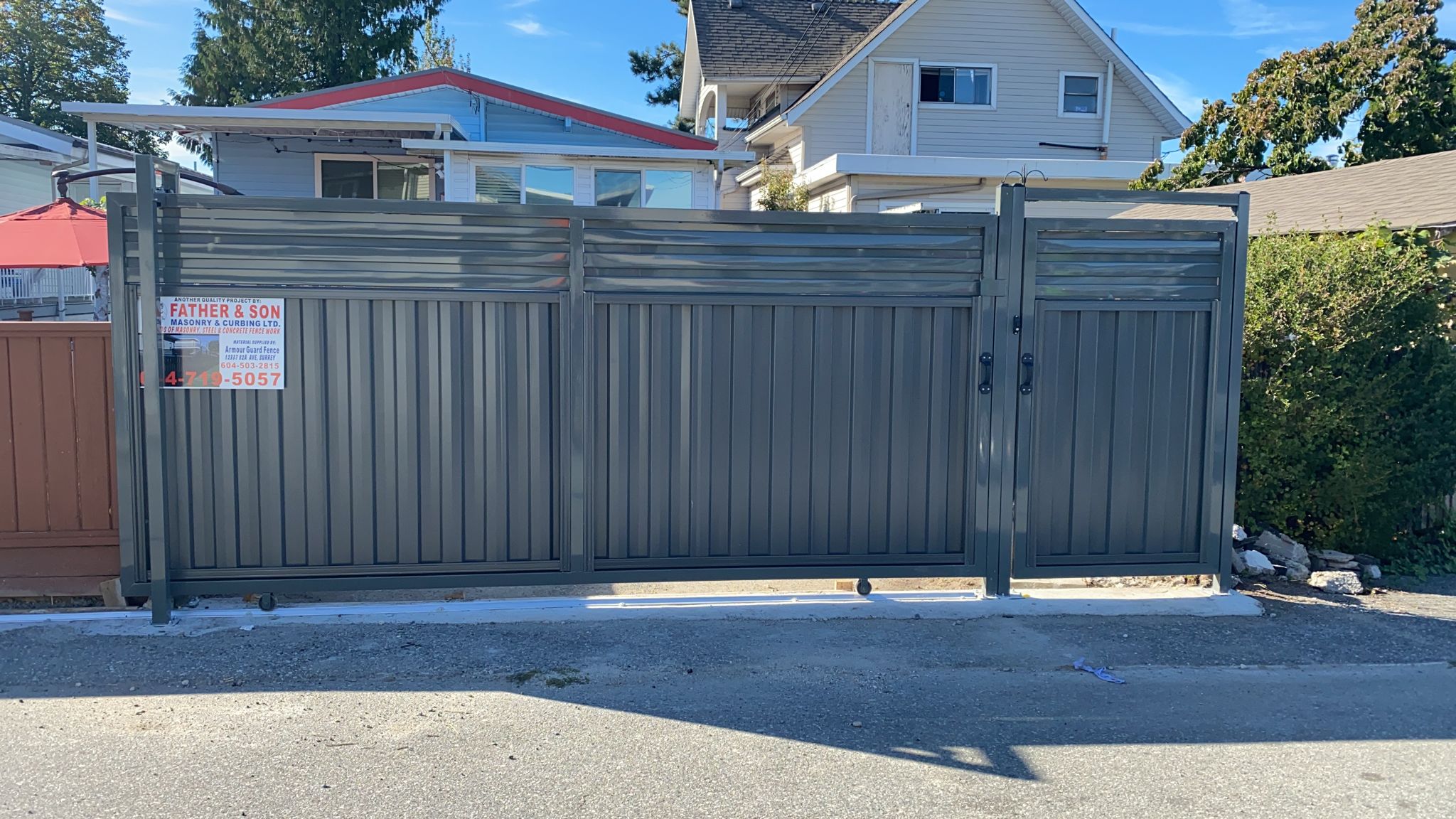 Sliding and swing steel driveway gates — Armour Guard